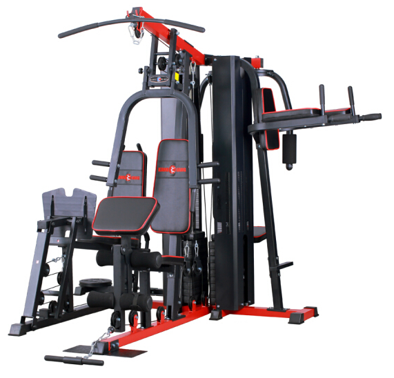 康强综合训练器家用商用198b多功能大型力量组合训练器械健身房五人站